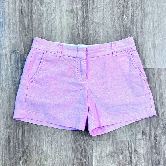 J. Crew Pants - J. Crew Pink City Fit Cotton Shorts Sz 2